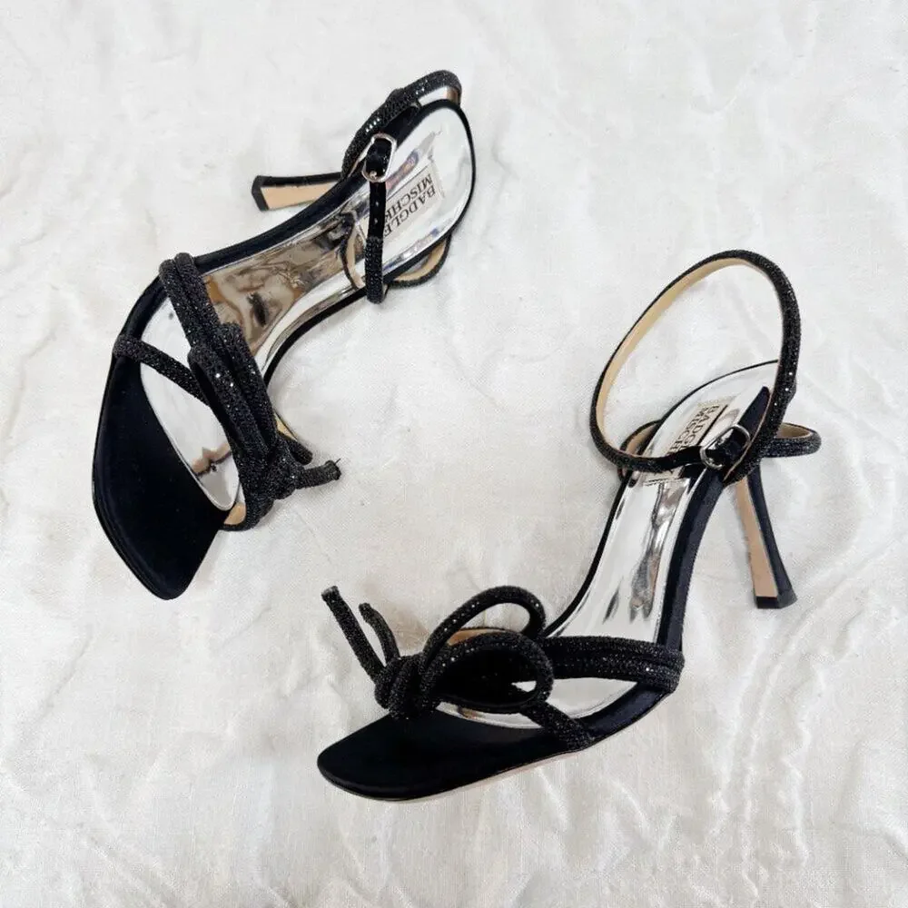 Badgley Mischka these sandals